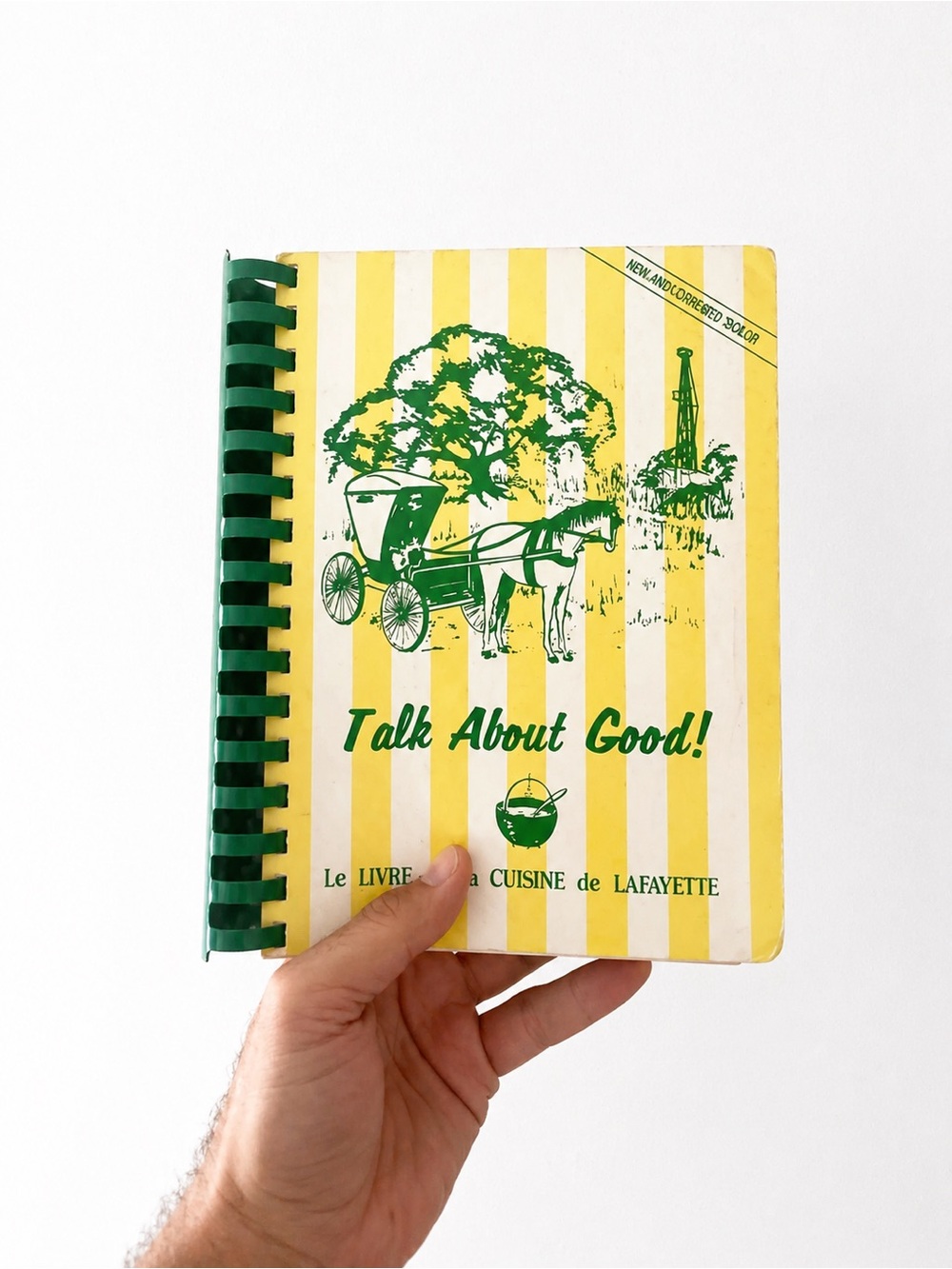 Vintage Talk About Good! Junior League Of Lafayette 1987 Spiral PB Cookbook